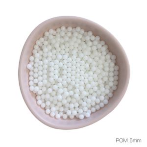 5 mm Delrin ( POM ) / Celcon Plastic Solid Balls för ventilkomponenter, lågbelastningslager, gas/vattenapplikation