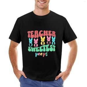 メンズタンクトップ TEACHER OF THE SWEETEST PEEPS Tシャツ スポーツファン Tシャツ Tシャツメンズ