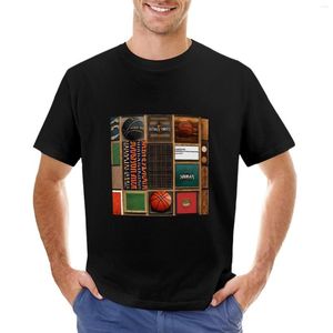 Linne för män Basket Scrapbook Papper T-shirt Pojkar Djurtryck skjorta T Man Sweat Shirts Herr