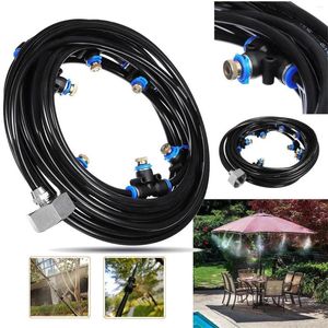 Watering Equipments 6/8M Outdoor Mist Coolant System Water Sprinkler Garden Patio Cooling Spray Kits