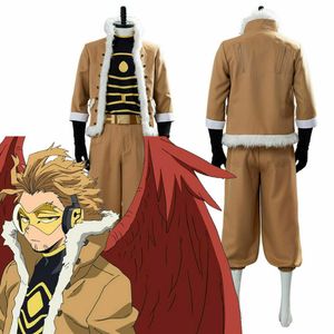 بلدي الأوساط الأكاديمية Heros Heros Rising Keigo Takami Hawks Cosplay Costume301k