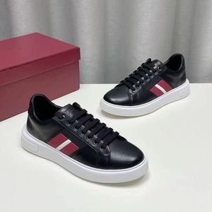 Perfekt Fin Moony Sneaker Skor Stripe Lift Plattform Trainers Herr Fritidsfest Bröllopsklänning Komfort Skateboard Promenad EU38-45.BOX