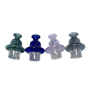 UFO Cyclone Spinner Glass Vortex Carb Tappo per Banger al quarzo da 25 mm - Regala 2 perle Terp Slurper GRATIS