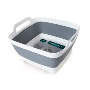 Lavelli da bagno Quadrato Lavabo per frutta e verdura Lavabo da cucina Fornitura di prodotti Lavandino pieghevole Cestino di scarico Viaggi Campeggio all'aperto Bacini portatili 230710