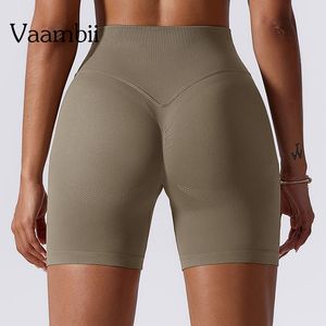 Shorts femininos Workout Shorts sem costura cintura alta Scrunch Butt Sports Shorts Fitness Yoga Short Pant Active Wear Gym Clothing For Women 230711