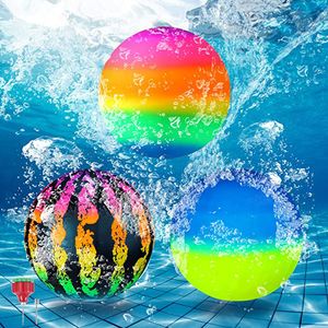 Sand Lek Vatten Kul Uppblåsbara spel för barn Simleksaker Undervattensboll Pool Party Ballonger Strandtillbehör 230711