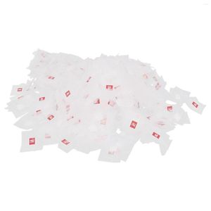 Storage Bags 1000Pcs5.5 X 7Cm Pyramid Tea Bag Filter Nylon Single String Label Transparent Empty