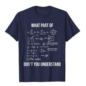 Jeans What Part of Funny Mechanical Engineer Mathematician Tshirt Cotton Men T Shirt Printed on Tops T Shirt Prevalent Cosie
