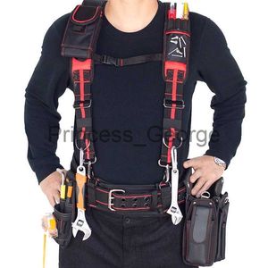 Others Apparel 94PD Upgraded Tool Belt Suspenders Construction Work Suspender with PhonePencil Holder Comfortable Foam Shoulder Padder x0711