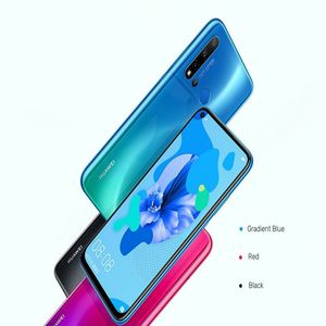 オリジナル huawei nova 5i スマートフォン android 6.4 インチ 24MP + 24MP カメラ 8 ギガバイト 128 ギガバイトの携帯電話 4 グラム google play ストア