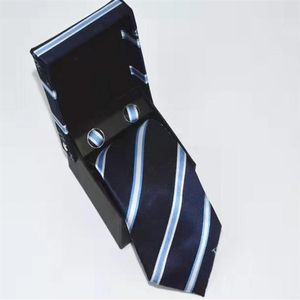 メンズネクタイポケットチーフギフトボックスセットブランドマンファッションレターストライプネクタイスリムネックウェアクラシックビジネスカジュアルグリーンネクタイ For237f