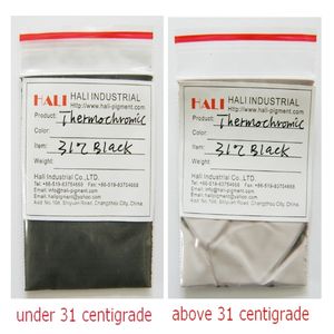 Acrylic Powders Liquids Thermochromic pigment sensitive pigment temperature active pigment color black activate temperature 15C 20C 31C 38C 45C.... 230711