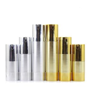 15 ml 30 ml 50 ml leere kosmetische Airless-Flasche tragbare nachfüllbare Pumpspenderflaschen für Reiselotion LX8996 Xbvcr