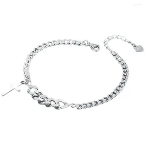 Anhänger Halsketten Link Charm Armband Kreuz Schmuck Frauen Armbänder Für Paare Personalisierte Armband Dekoration