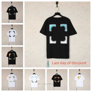 Camisetas Masculinas Camisa de Verão Masculino Feminino Designers off Loose Tops Homem Casual Luxos Roupas Shorts Manga Camisetas Tamanho S-x Offs Branco