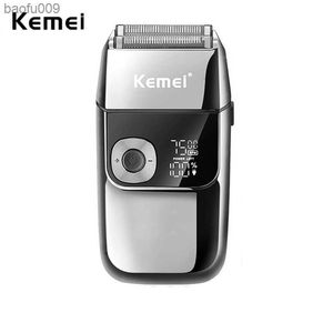 Kemei Barbeador Elétrico Folha de Barbear Multifuncional Barba Cabelo Navalha Recíproca Homens Cabeça Careca Máquina De Barbear KM-2026 2028 TX1 L230520