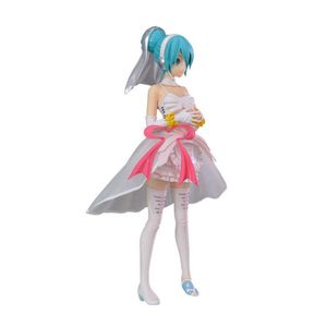 Action Toy Figures Anime Cartoon Cute Virtual Singer Manga Statue Figurines Action Figure Collectible Model Toy Cake Decor