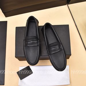 New Casual Driving Shoes D G Man Shoe Designer Loafers Driving Shoes Leather Luxury Soft Moccasins Men Brand Mens Flats