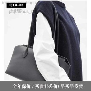 The row Leather Designer bag Simple Shoulder Bag Terrasse Leather Portable Tote Cow Large Capacity UnderarmClassic tote bag