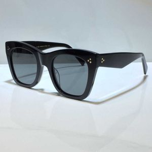 Солнцезащитные очки, модная оправа для женщин, летние кошачьи глаза, стильные анти-ультрафиолетовые 4s004, ретро пластинчатые овальные очки в полной оправе, подарок