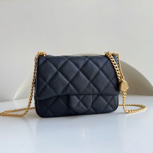 Tasarımcı Çanta Lady Flep Bag Orijinal Deri Zincir Çantası Lüks Crossbody Bag Hassas Knockoff Super_bagss Box YC074