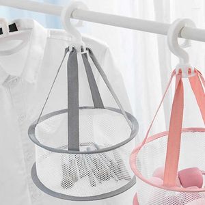 Makeup Brushes 3pcs Mesh Hanging Basket Dryer For Mini Ventilated Windproof Drying Rack Tools