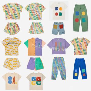 T shirts EnkeliBB Toddler Cotton T shirt BC Kids 2023 Summer Short Sleeve Letters Print Fashion Tops For Boys and Girls Elegant Child Top 230711