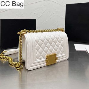 10A CC Bag Luxury Classic Womens Classic Mini Flap Lambbskin Quilted Facs Gold Metal Hardware Strap Crossbody Contax Contain