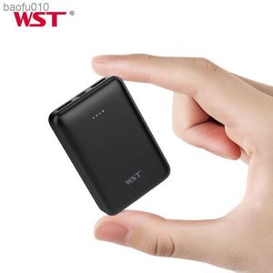 10000mAh Ultra Slim Power Bank USB C Carregador de Telefone Portátil Carregamento Rápido Pacote de Bateria Externa para Samsung Huawei Xiaomi L230712