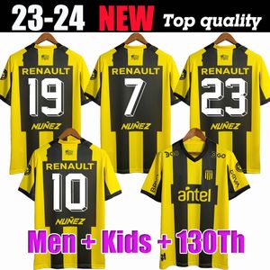 Uruguay 23 24 Penarol Home Soccer Jerseys Commemorative Edition 2023 2024 Club Atletico Penarol C.RODRIGUEZ Gargano football shirts 131th