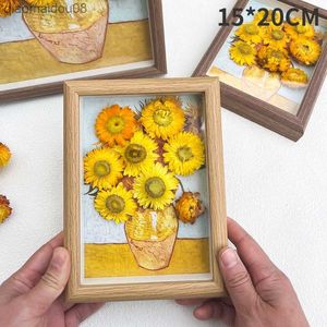 Pineapple Dried Flowers Artifical Flower Photo Frame Ornament Gift Room Decor Wall Art Wall Decor Poster Decor Aesthetic L230704