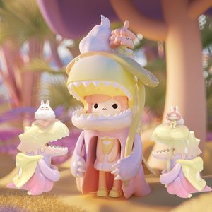 Blind box Original Dinosaur Girl Dream Series Blind Box Toys Cute Action Figures Tabletop Ornaments Mystery Box Kawaii Models Gift 230712