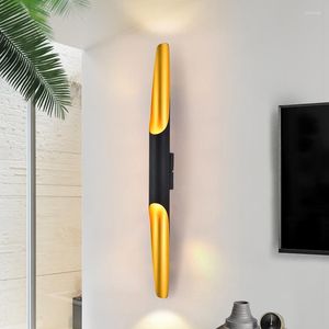 Vägglampa LED E27 Modular Creative Decoration Lampara inomhusbelysning Modern hemlampa aluminium