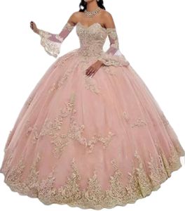 Sukienki na przyjęcie lawenda z odsłoniętymi ramionami sukienki na quinceanera 2023 suknia balowa tiul 15 anos puszyste sukienki Sweet 18 Vestidos elegancka sukienka na studniówkę