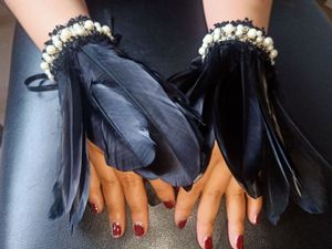 Stage Wear Feather Bracelet For PROM Feather Wristband