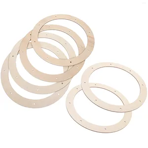 Decorative Flowers Wedding Decorations For Ceremony Wreath Frame Flower Garland Bedroom Wall Decor Round Form Tool Making Supplies DIY Rings