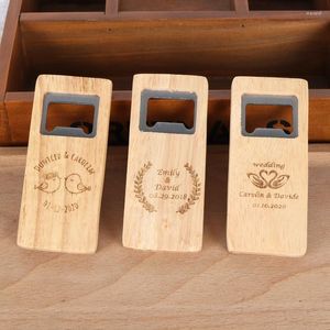 Party Favor 10pcs Personalized Logo Engraved Name Date Bottle Opener For Boyfriend Gift Father Wedding Groomsmen Men