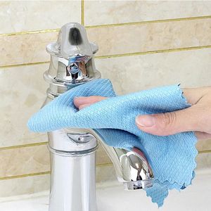 kitchen wipes absorbent Wipe glass mirror wipes are not easy to lose lint wipe watermark white cleaning cloth thickening grease