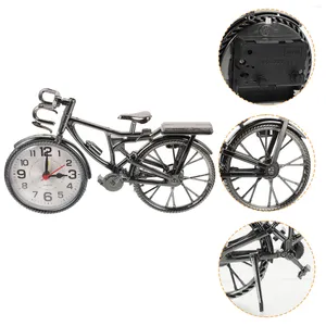 Orologi da tavolo Sveglia Ornamento creativo Decorazione in stile americano europeo Regali di compleanno Bici per bambini Scrivania in plastica