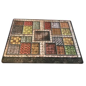 Aktivitäten im Freien, große Spielmatte HeroQuest mit genähten Kanten, verriegelte Kanten, großes Mauspad, Naturkautschuk-Brettspielunterlage 230711