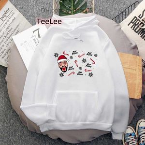 Bluzy bluzy damskie bluzy świąteczne Bad Rabbit Hoodie Esthetic Cartoon Śliczna kaptura Damska Zabawna Sweter Zimowe ubranie HARAJUU HARAJUU TOP Z230713