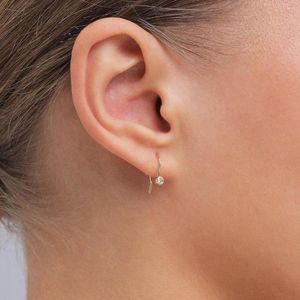 Dangle Earrings CHIAO Fashion Jewelry Cooper Zircon Minimalist Drop For Women