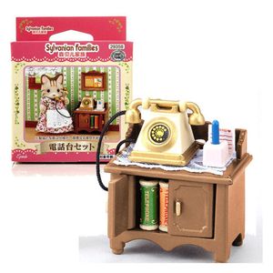 Tools Workshop Sylvanian Families Dollhouse Playset Classic Telephone Set Furniture Accessories Gift Girl Toy No Figure #29358 230712