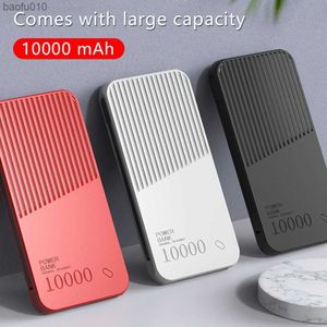 floveme 10000MAHパワーバンクiPhone xiaomi mi mini powerbankポータブル充電器貧困層の2 USBケーブルL230712用外部バッテリー