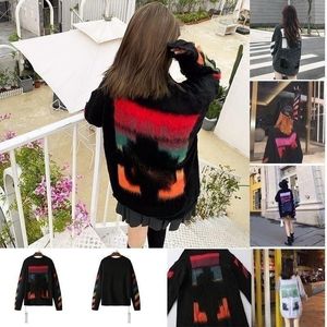 Marka Tasarımcı Sweater Kadın Ow Fashin Sweater Yüksek Kaliteli G Kadın Sweatshirt Marka Klasik Letterlar Tasarımcı Taligan Uzun Kollu Üst