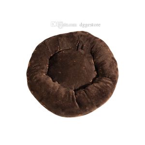 Designer Dog Bed for Small Dogs, Donut Cat Beds for Indoor Cats, Pet Kennels for Puppy and Kitty, Extra Soft &Anti Slip & Machine Washable Classic Letter Pattern L M18