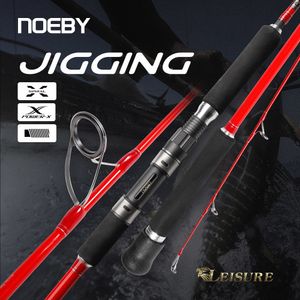 Boat Fishing Rods NOEBY OCEAN Jib Fishing Rod 1.83m MH Bait 120-500g 2-Section Rotating Jib for Blue Runner Tuna Fishing Rod 230711