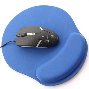 ソフトソリッドマウスキーボードマウスパッドマウスラップトップコンピュータパッド快適な色黒パッドリストバンドゲーマーマウスマット手首