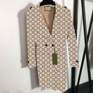 Moda Cinto Jaquetas Femininas Letras Cheias Casaco Inverno Jaquetas Femininas À Prova de Vento Casacos Longos Personalidade Manga Comprida Outerwear