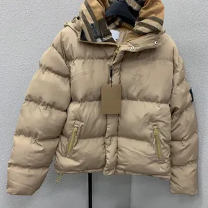 Piumino da donna Parka da donna Designer Parka Moda invernale da uomo Giacca da donna Luxury Lettera Plaid Classico Giacca calda Giacca da uomo bicolore